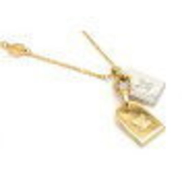 Louis Vuitton Nanogram Pendant - Gold Silver - Picture 6 of 6